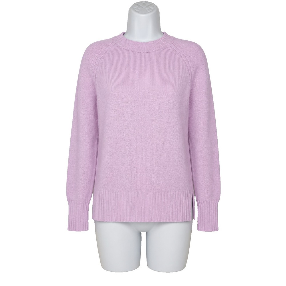 Old Navy Sweater Womens Small Pink Knit Crewneck Raglan Sleeve Casual Pullover